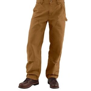 Carhartt Men's Washed Duck Work Dungarees Loose Original Fit B11 | Size 42 x 30